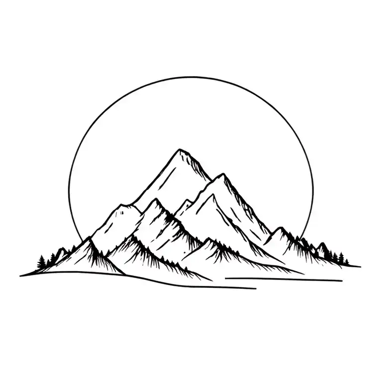 Ausangate Mountain Scene