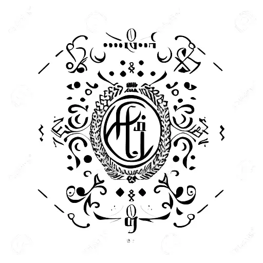 The Word Fratello In Calligraphy