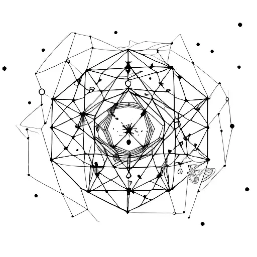 A Constellation Of Virgo With Big Dipper