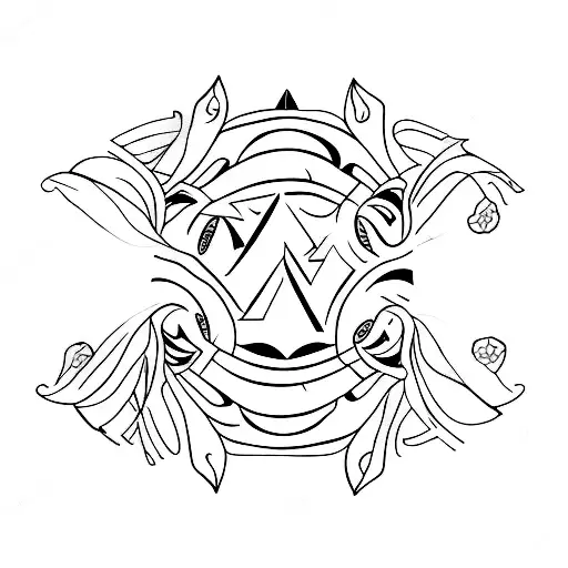 Unique Couple Tattoo For Czech Husband And Turkish Wife