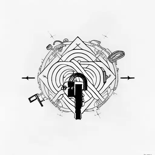 A Key Unlocking A Portal To A Different Dimension