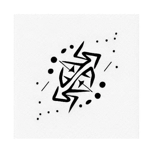 Three Solid Black Symbols In A Row