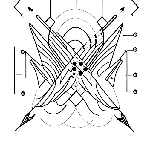 Arrow With Morse Code