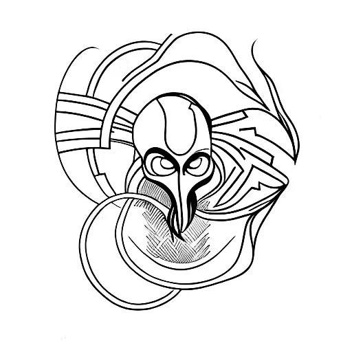 Simple Alien Head