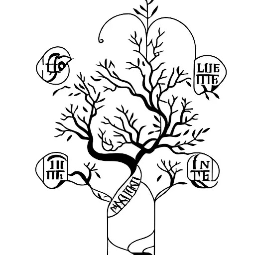 A Family Tree To Incorperate My Kids Names