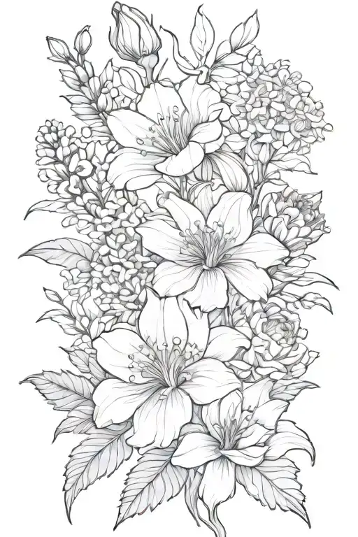 Chrysanthemum Marigold Carnation Lily Of The Valley Gladiolus Flowers