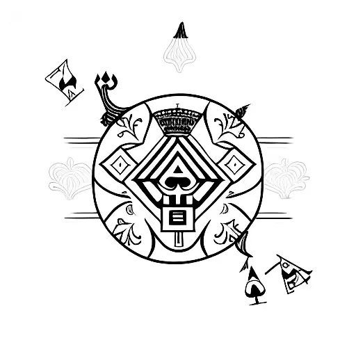 Jack Of Diamonds Black And White