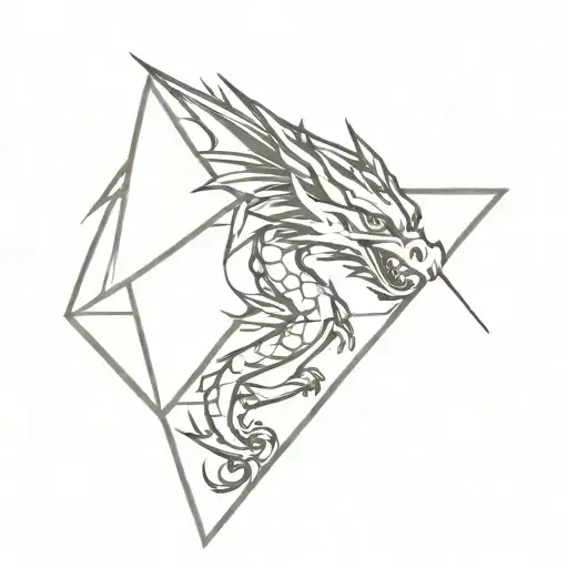 Triangle And Dragon