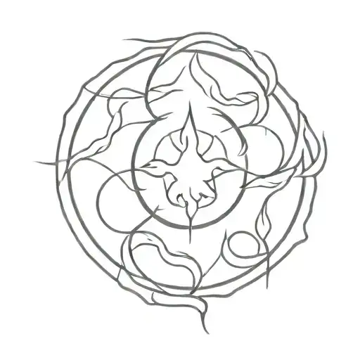 Fire Within A Circle