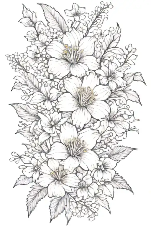 Chrysanthemum Marigold Carnation Lily Of The Valley Gladiolus Flowers