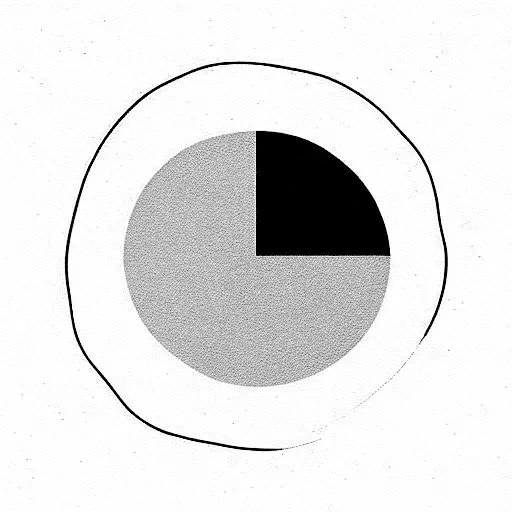 Simple Minimal Pattern Inside A Circle