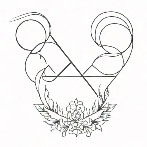 Sister And Symbol Combined