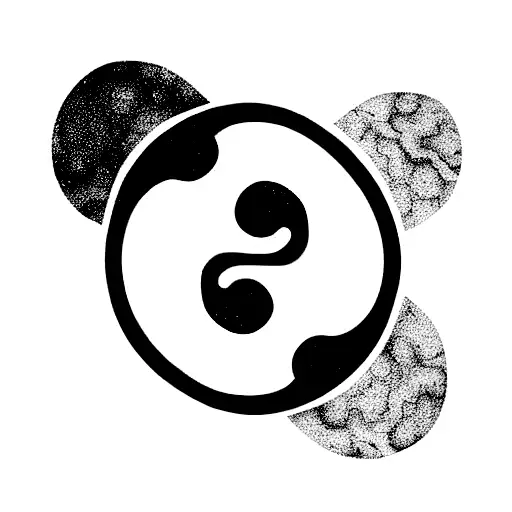 Yin-yang In An Infinity Circle
