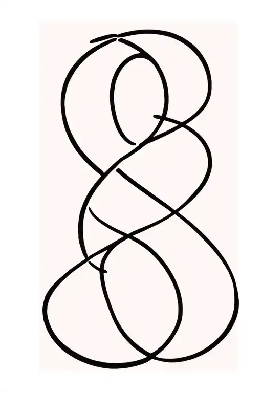 Max And Rhys With Number 8 Intertwined