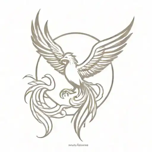 Phoenix Rising From The Ashes