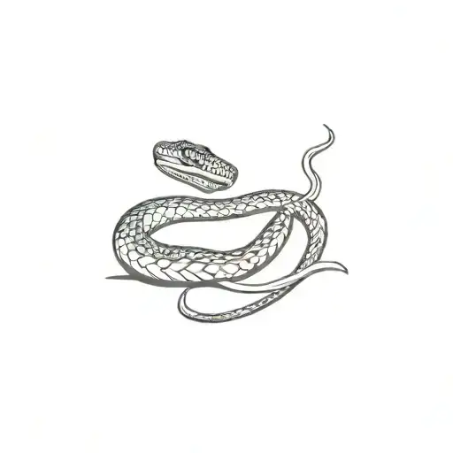 Ocean River Snake Ruby Diamond