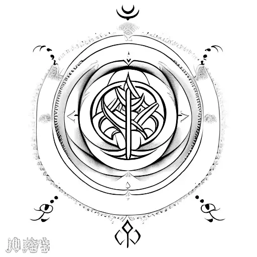 Sanskrit Symbol Breathe