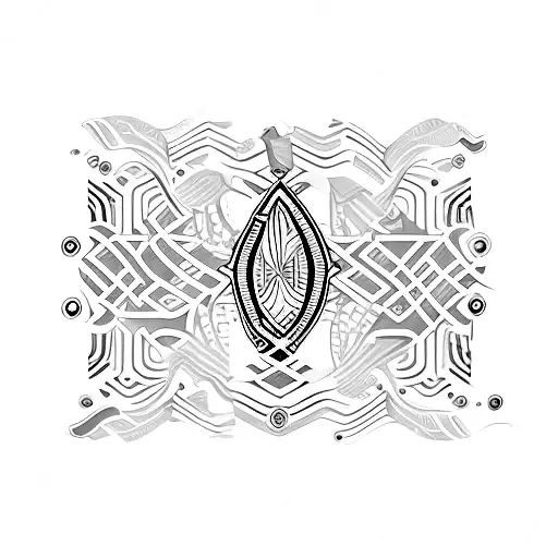 Strength Terot Card In A Dack Of Cards