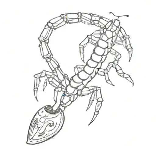 Scorpion Jumping Out Of Shoe Tied