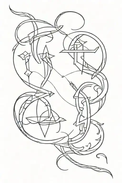 Scorpio And Sagittarius Symbol