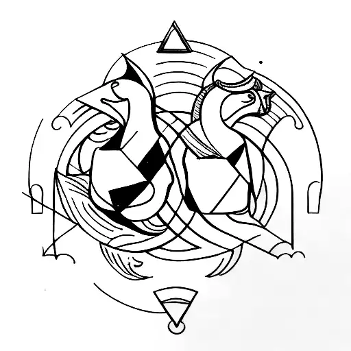 Gemini & Taurus Sign & Symbols Together