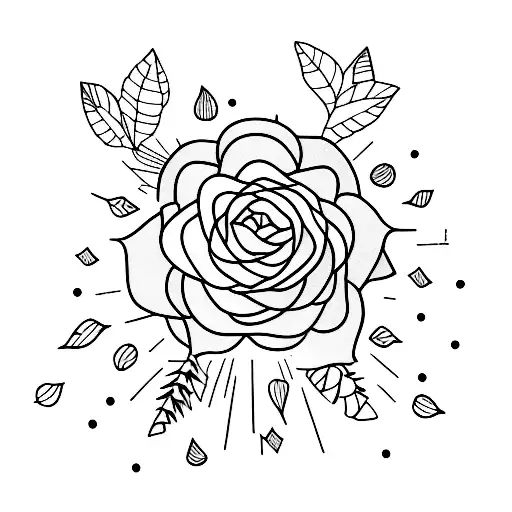 Line With Moari Around The Arm