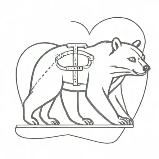 Bear Trap Heart Shape