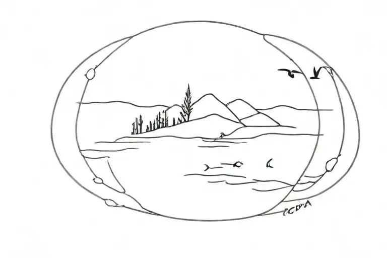 Sister Tattoo Ocean Croatia