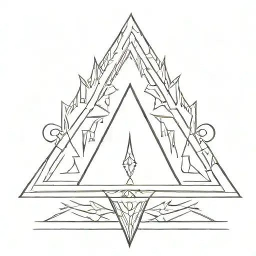 Tribal Inspired Symmetrical Gothic Sharp