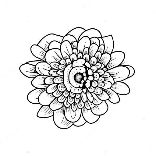 Daisy With Raspberry Plant