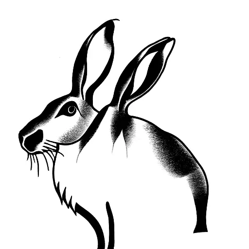 Open Laurel Two Hares Sitting At The Bottom Bear Paw At The Top Poem In The Middle Of Laurel