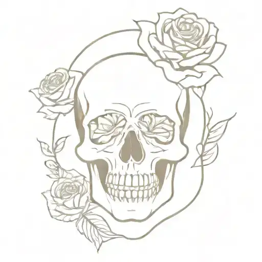 Skull And Roses