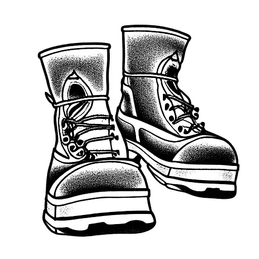 Atheist Fish Wearing Hiking Boots