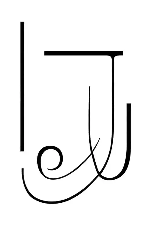 Three J Letter J