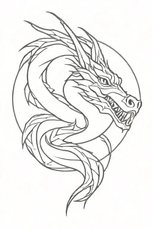 Dragon Tattoo Design