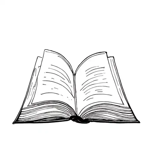 Blank Page From A Book