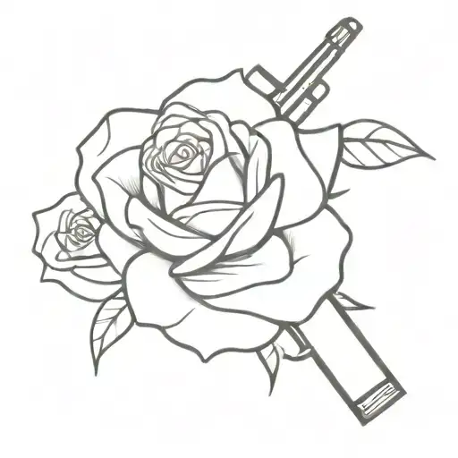Rose And Gun
