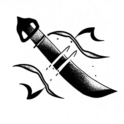 Long Sword With Small Crab Dace