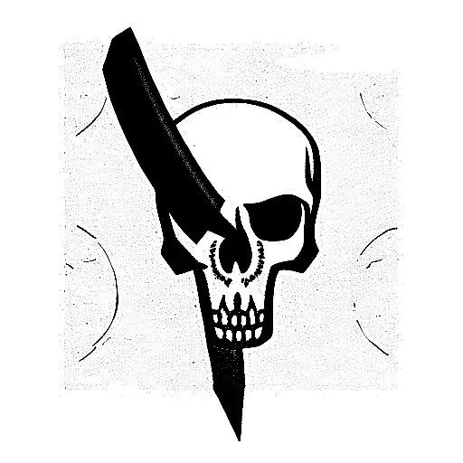 Long Sword With Lego Skull Dace