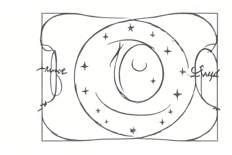 Moon Written In French And In Yoruba