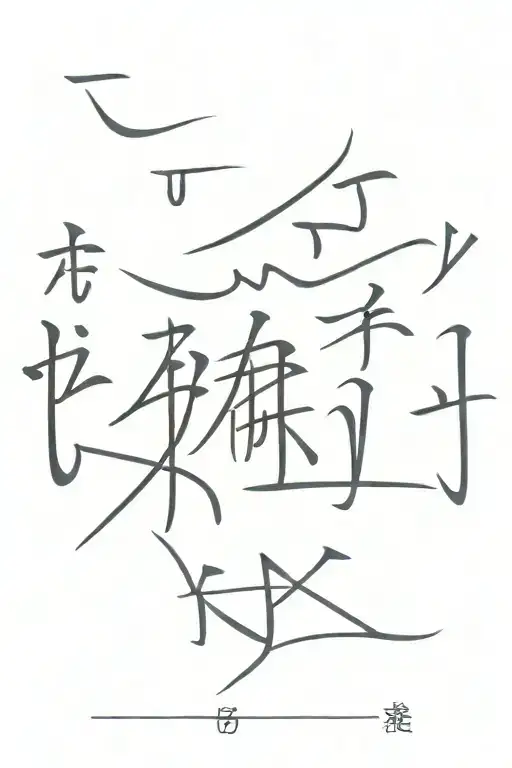 Kanji Characters Meaning Freedom