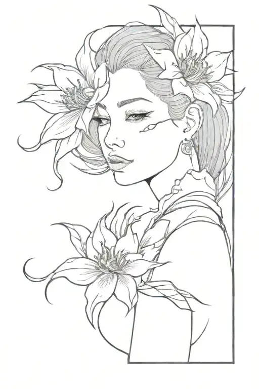 Dragon Girl Flower