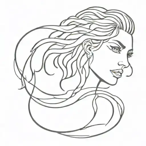 Medusa And Lightning