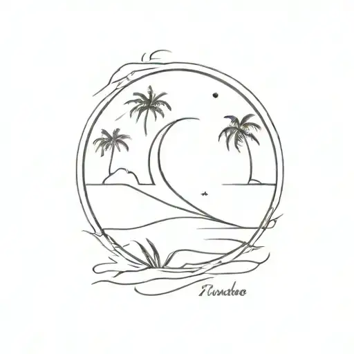 Beach Empathy Peaceful Simple