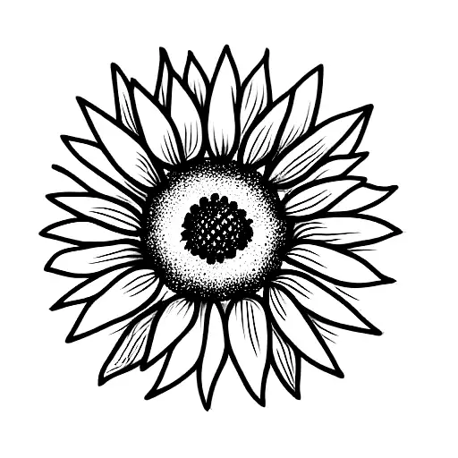 Sunflower And Lavender