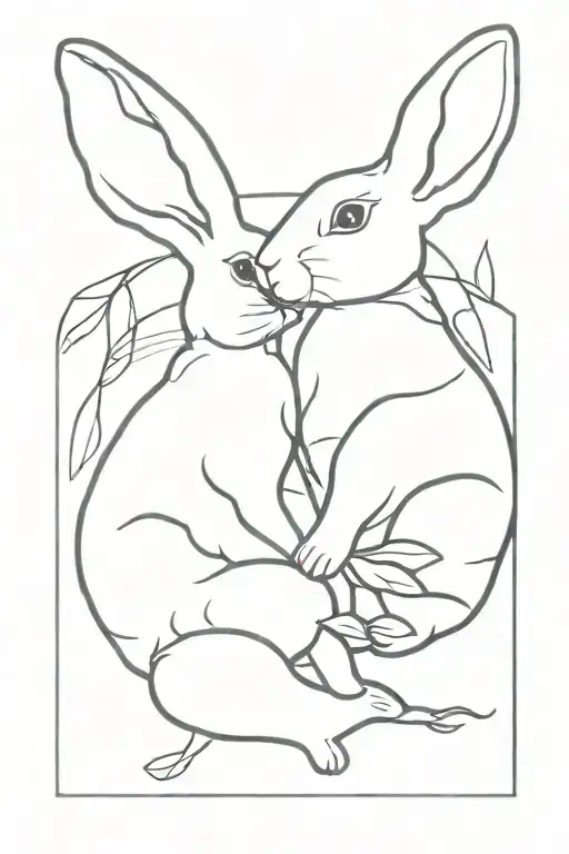 Bunny Empathy Simple Love