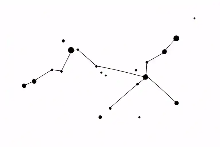 Aquarius Constellation Reflecting