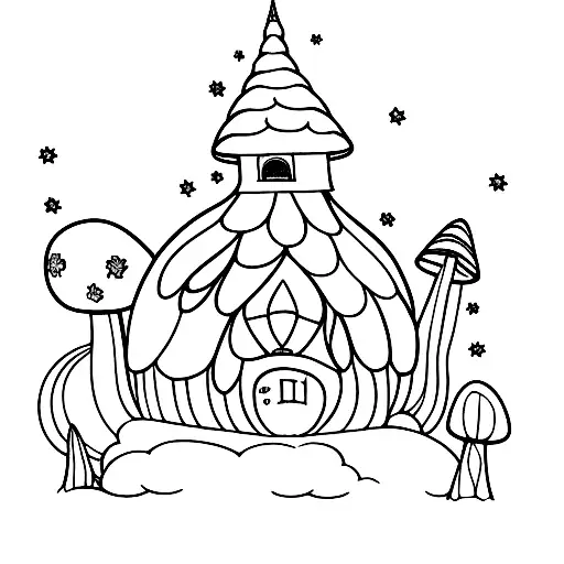 Fairy Mushroom House