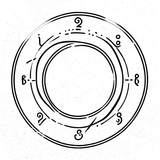Round Circle Eith Dates 1968 1982 1980 2021 2002