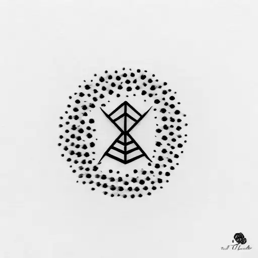 3 Black Nails With Brambles